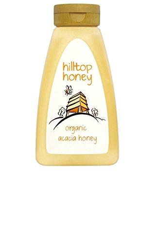 Hilltop Honey Raw and Organic Acacia Honey 370 g (order 10 for trade outer)
