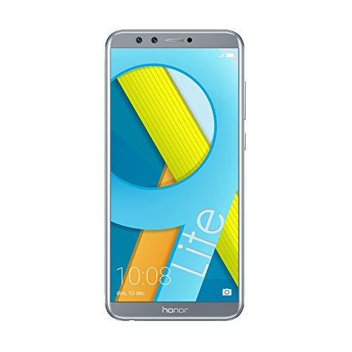 Honor 9 LITE - Smartphone Android (pantalla infinita 5,65" FHD+ 18:9, 4G, 4 cámaras 13MP+2MP, 3GB RAM, 32GB, lector de huellas, Octa-core, 3000 mAh), Gris