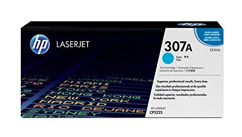 HP 307A - Cartucho de tóner original LaserJet para ColorLaserjet series CP5225, color cian