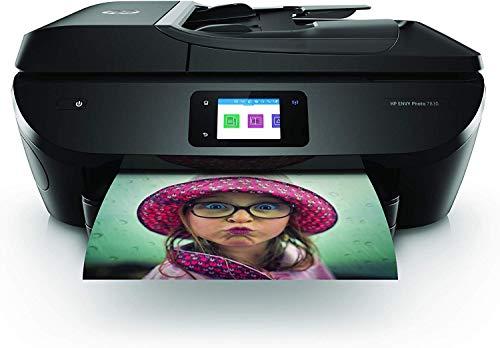 HP Envy Photo 7830 - Impresora multifunción inalámbrica (tinta, Wi-Fi, copiar, escanear, alimentador automático de documentos, 1200 x 1200 ppp), color negro