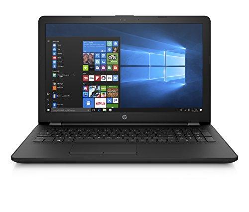 HP Notebook 15-bs040ns - Ordenador Portátil HD, Intel Core i3-6006U, 4 GB RAM, 500 GB HDD, Intel HD Graphcis 620, Windows 10, Negro, 15.6" - Teclado QWERTY Español