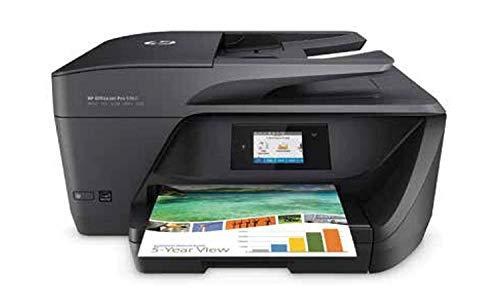 HP OfficeJet Pro 6960 - Impresora multifunción (tinta color, WiFi, fax, copiar, escanear, impresión a doble cara, 600 x 1200 ppp) color negro