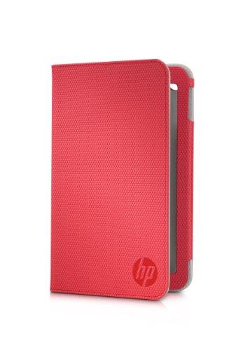 HP Slate 7 Case - Funda para tablet Slate 7 (Resistente a rayones), rojo