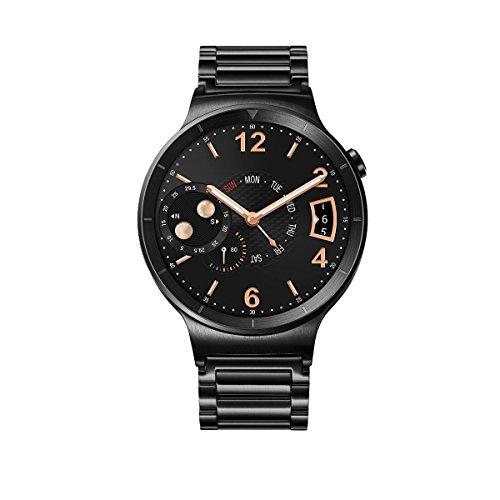 Huawei Watch Active - Smartwatch Android (pantalla 1.4", 4 GB, 512 MB RAM), correa de acero, color negro