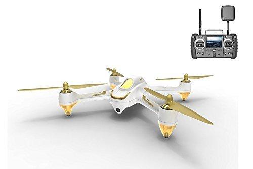 Hubsan H501S X4 Pro BRUSHLESS FPV Drone FPV Transmisor GPS 1080p HD Cámara Cuadricóptero High Edition (H501S Blanco)