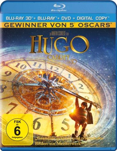 Hugo Cabret 3D  (+ Blu-ray) (+ DVD) [Alemania] [Blu-ray]