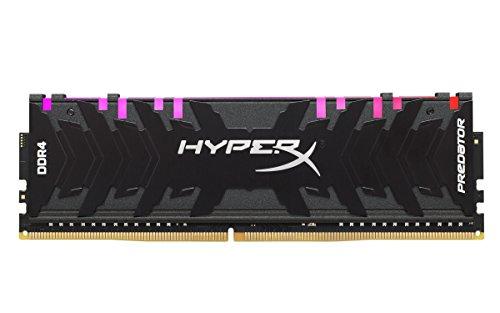 HyperX Predator HX432C16PB3A/8 - Memoria RAM (DDR4 8GB, 3200MHz CL16 DIMM XMP RGB)