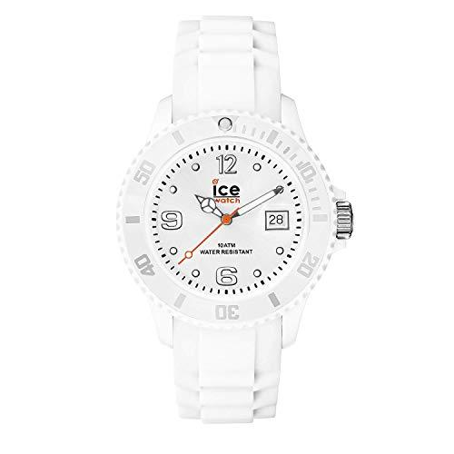 Ice-Watch - ICE forever White - Reloj bianco para Hombre (Unisex) con Correa de silicona - 000134 (Medium)