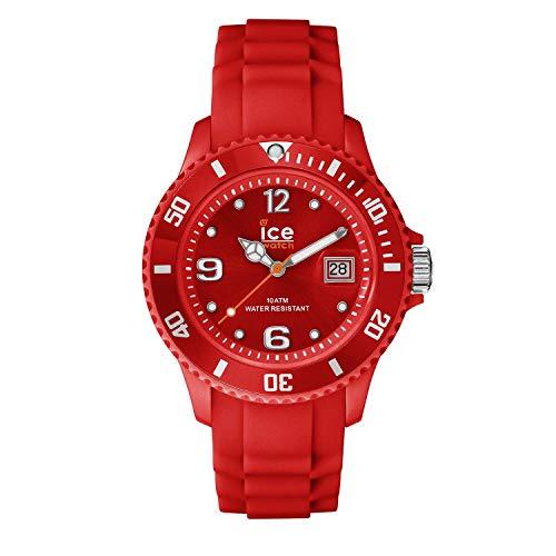 Ice-Watch - ICE forever Red - Reloj rosso para Hombre (Unisex) con Correa de silicona - 000139 (Medium)