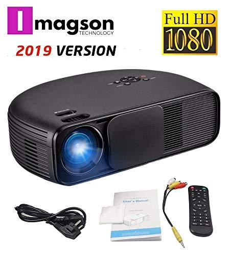 Imagson CL-760 - Proyector  (Full HD, 1080P,  Modelo 2018, LED, LCD 1920x1080 max, 4500:1 Contraste, 2 HDMI, VGA, 2 USB, para PS4, Xbox One, Nintendo Switch, PC, Blu-ray)