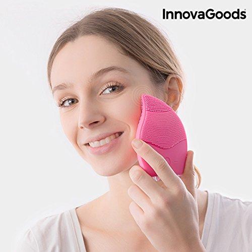 InnovaGoods Masajeador Limpiador Facial Recargable - 1 gr