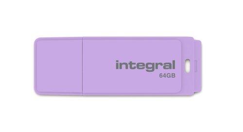 Integral Europe Pastel - Memoria USB (64 GB), diseño de Flores