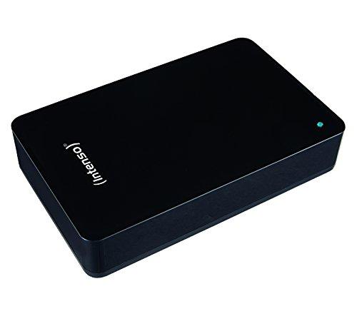 Intenso Memory Center - Disco Duro Externo de 4 TB (3.5", 12 V, USB 3.0), Negro (Reacondicionado)