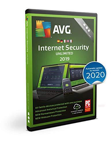 AVG Internet Security 2019 | Dispositivos Ilimitados | 1 Año