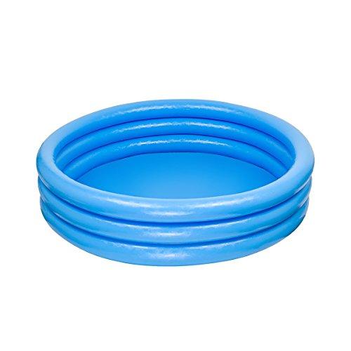 Intex 59416NP - Piscina hinchable 3 aros azul, 114 x 25 cm, 132 litros