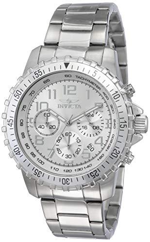 Invicta 6620 Specialty Reloj para Hombre acero inoxidable Cuarzo Esfera plata
