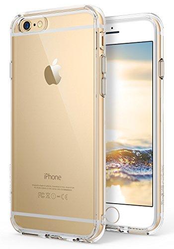 Ringke Fusion Diseñado para Funda Apple iPhone 6s, Carcasa iPhone 6 Transparente al Dorso Protección Resistente Impactos - Clear