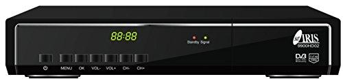 IRIS 9900 HD 02 - Receptor de TV por satélite (WiFi, PVR, HDMI), negro