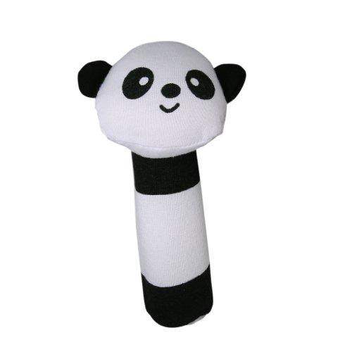 Juego Del Bebé En Forma De Barra De La Panda Con Sonajero Juguetes De Sonido De Tela