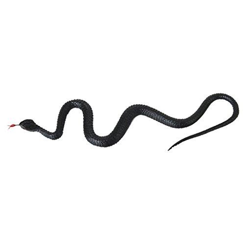 Juguete de jardín de goma en forma de serpiente