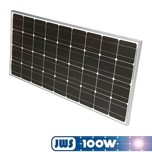 Jws - Panel solar monocristalino 100w 12v [importado de alemania]