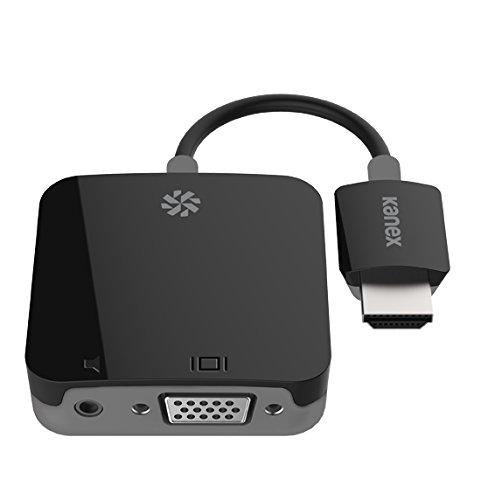 Kanex ATVPRO Adaptador HDMI a VGA, negro