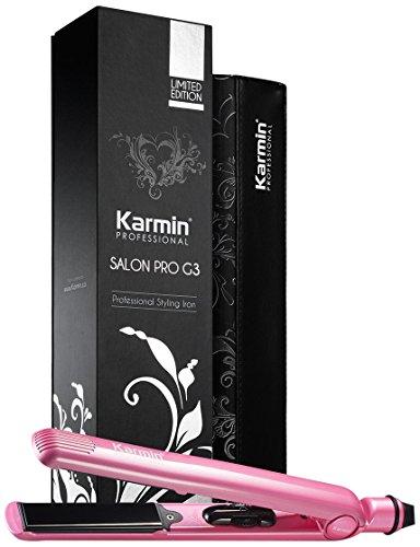 Karmin G3 Salon Pro, Plancha De Pelo Profesional, Rosa