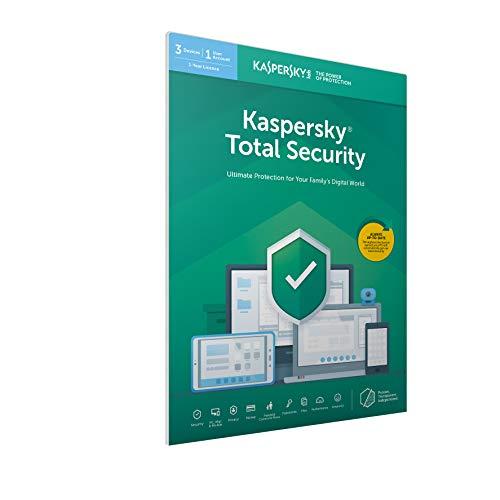 Kaspersky Total Security 2018 | 3 Devices | 1 Year | PC/Mac/Android | Download
