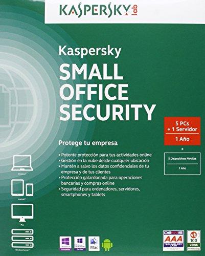 Kaspersky Small Office Security v4 - Software De Seguridad Para PC, Español, 5 Usuarios + 1 Servidor