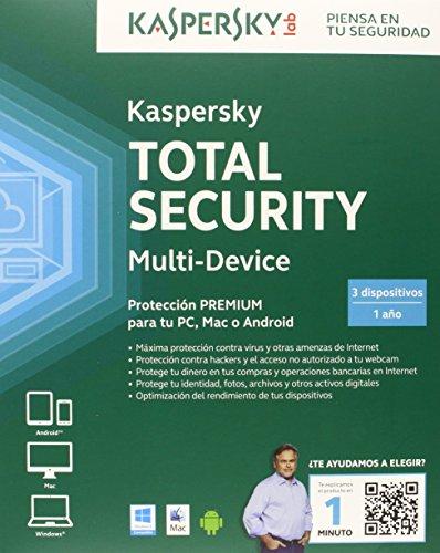 Kaspersky Total Security 2015 - Antivirus Multi-Device, 3 Unidades