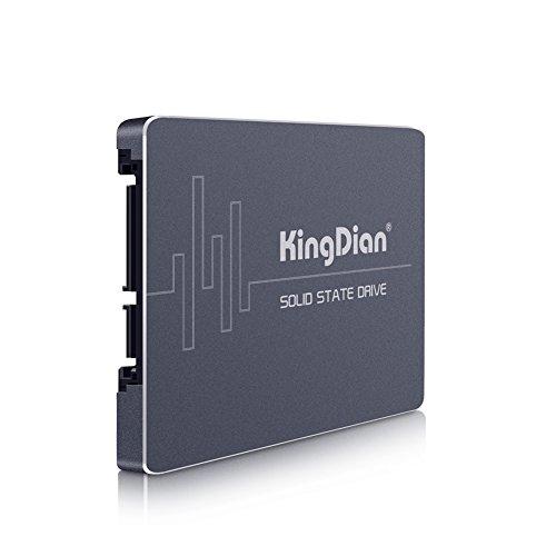 Disco duro KingDian (60 / 120 / 240 / 480 GB) SSD con 128 MB de caché, interfaz SATA III gris gris 480GB