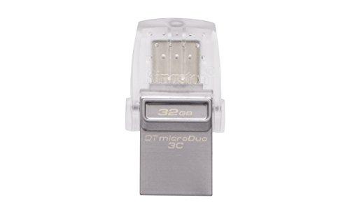Kingston DataTraveler microDuo - Memoria USB 3.1 de 32 GB