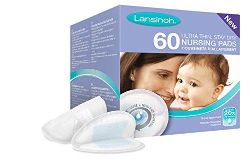 Lansinoh - Almohadillas de lactancia desechables, 60 piezas