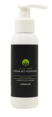 Lanzaloe crema bio-hidratante 100% ecológico de Aloe Vera 100ml