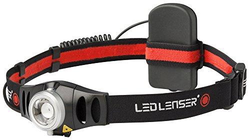 LED Lenser H5 7495 - Linterna frontal, color negro, rojo
