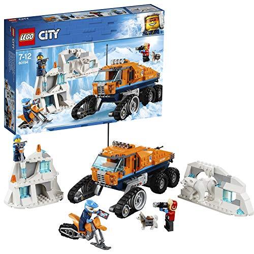 LEGO City Ártico - Vehículo de Exploración, Juguete de Construcción de Aventuras en la Nieve, Incluye Todoterreno con Ruedas de Oruga (60194)