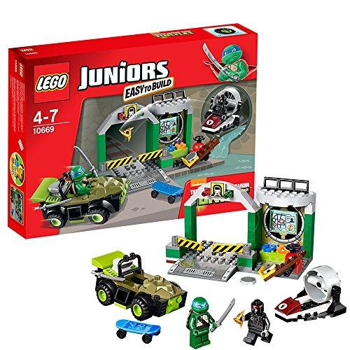 LEGO Juniors - La guarida de Las Tortugas, Juego de construcción (10669)