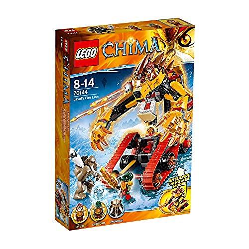 LEGO Legends of Chima - El león flamígero de Laval, Juego de construcción (70144)