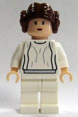 LEGO Star Wars: Princess Leia (Color Blanco Vestir) Minifigura