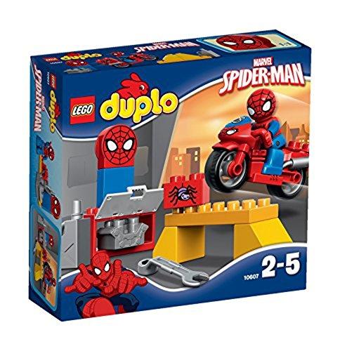 LEGO - El Taller de la Moto Araña de Spider-Man, Multicolor (10607)
