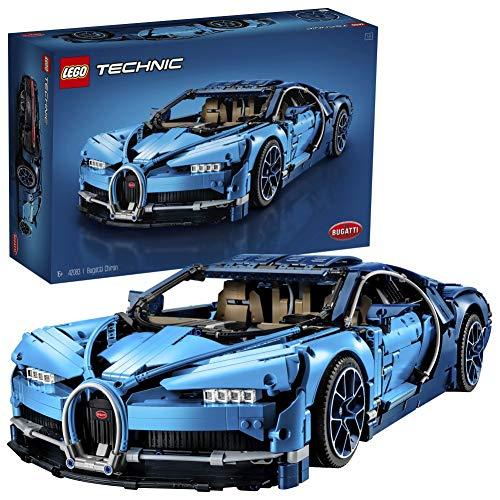 LEGO Technic - Bugatti Chiron, Set de Construcción de Coche de Carreras, Modelo a Escala de Deportivo Coleccionable de Juguete (42083)