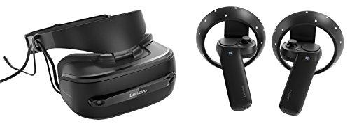 Lenovo Explorer - Gafas de realidad virtual con controladores de movimiento, Gris Hierro (Iron Grey)