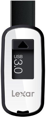 Lexar JumpDrive S23, 128GB Unidad Flash USB USB Tipo A 3.0 (3.1 Gen 1) Negro - Memoria USB (128GB, 128 GB, USB Tipo A, 3.0 (3.1 Gen 1), 100 MB/s, Deslizar, Negro)
