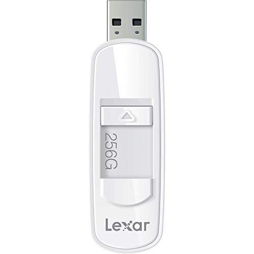 Lexar JumpDrive S75 - Memoria USB 3.0 de 256 GB, color blanco