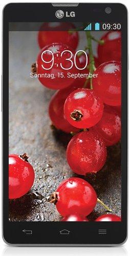 LG D605 Optimus L9II - Smartphone (11,9 cm (4,7''), pantalla táctil, procesador Dual-Core de 1,4 GHz, cámara de 8 Mpx, memoria interna de 4 GB, 1 GB de RAM, Android 4.1) (importado)