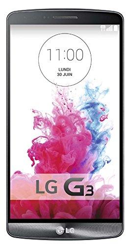 LG G3 - Smartphone libre Android (pantalla 5.5", cámara 13 Mp, 16 GB, Quad-Core 2.5 GHz, 2 GB RAM), negro [importado]