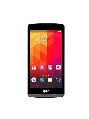 LG Leon - Smartphone Vodafone libre Android (pantalla 4.5", cámara 5 Mp, 8 GB, Quad-Core 1.2 GHz, 1 GB RAM),Negro -Titan