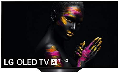 LG OLED55B9ALEXA - Smart TV OLED 4K UHD de 139 cm (55") con Inteligencia Artificial (procesador Inteligente Alpha 7 Gen. 2, Deep Learning, 100% HDR y Dolby Vision/Atmos) Color Negro