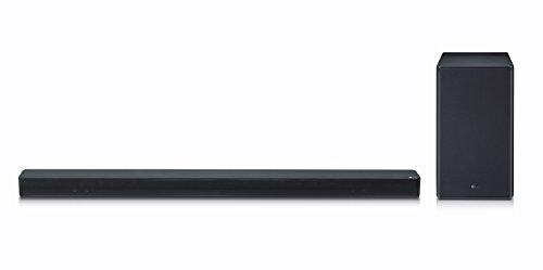 LG SK8 - Barra de Sonido Hi-Res (Dolby Atmos, 360 W, Google Assisant, Chromecast Integrado, subwoofer inalámbrico, WiFi y Bluetooth) Color Negro