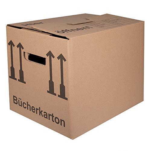 BB-Verpackungen, Cajas para libros, Cartón Transporte Embalaje , 30 piezas, básico 400 x 330 x 340 mm